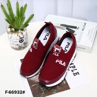 FILA slip on maroon