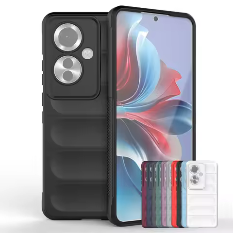 For Cover OPPO Reno 11F 5G Case For OPPO Reno 11F 5G Capas New Shockproof Phone Bumper Armor Soft TP