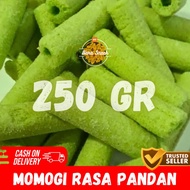 [ 250gr ] Stik Momogi Panjang Rasa Pandan / Camilan Snack Kiloan Murah