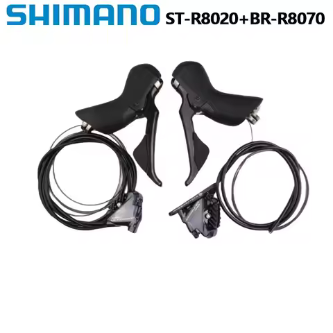 Shimano Ultegra ST R8020 Trigger Shifter BR R8070 Hydraulic Disc Brake Flat Mount 2x11S Disc Brake S