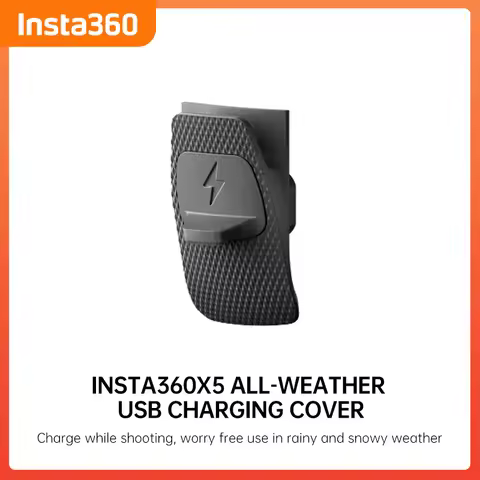 Insta360 X5 All-Weather USB Charging Cover For Insta 360 X5 Original Accessories