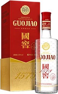 Luzhou Laojiao Guojiao 1573 National Cellar 52% Baijiu 国窖1573 泸州老窖 高端白酒 - 50cl