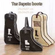 Shoe Bag Boots Travel Organizer Zipper Storage Box Dustproof Boots Visual Boots Storage