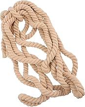 BESPORTBLE Tug of War Rope Field Day Games Soft Natural Jute Fiber Rope Safety Rope Party Tug War Rope Games Rope Beach Lawn Game for Outdoor Family Reunion Birthday Party