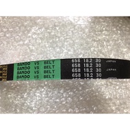 【Ready Stock】☸☢Fan Belt   658-18.2 -30  ( BANDO MADE IN JAPAN )   HONDA DIO 3