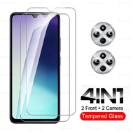 4in1 Redmi 14C ปกป้องหน้าจอสำหรับ Xiaomi Redmi 14C 4G เลนส์กล้องถ่ายรูปฟิล์มป้องกันสำหรับ Redmi 14 C