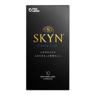 Fuji Latex SKYN Extra Lube 柔軟非乳膠保險套，10 個裝