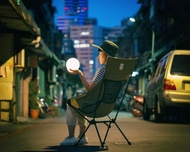 Silver Valley 極輕量鋁合金戶外野營高背折疊椅 - 軍綠