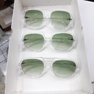Kacamata Anti UV  Kacamata Korea GM Raffi Ahmad S-935 - Hijau Murah
