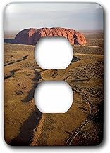 3dRose lsp_74751_6 Ayers Rock, Uluru Plug Outlet Cover