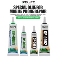 Multi Purpose RELIFE CP-0001 Transparent Glue/ CP-0002 Black Glue For Mobile Phone Repair