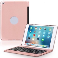 ✿Keyboard case For iPad mini 1 2 3 4 5 Wireless Bluetooth Keyboard Cover Casing with Auto Wake Up and Sleep