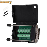 UMISTY 15 Pin Breakout Board, DB15 Solderless DB15 Connector, Module with  15 Pin Male Connector Bre