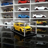 1: 64 Mini Size 8.5cm X 4cm X 3.5cm Acrylic Diecast Box