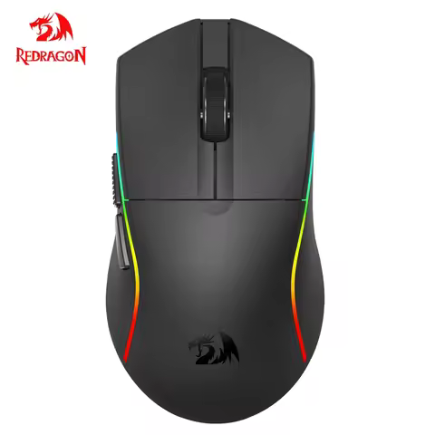 REDRAGON DEICIDE M816 RGB USB Wired Gaming Mouse 10000 DPI 6 buttons Programmable 61g Ultralight Gam