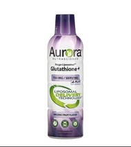(現貨）&lt;支持肝功能健康&gt; Aurora Nutrascience Mega-Liposomal Glutathione+ Vitamin C 750mg