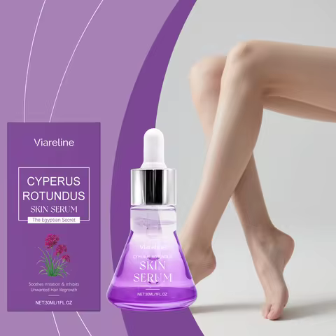 Cyperus Rotundus Skin Serum Hair Growth Inhibitor Natural Soothing Moisturizing Shrinking Pores Body