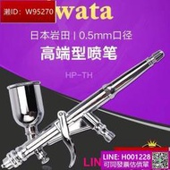 噴筆 日本進口 IWATA巖田 HP-TH 0.5mm上壺扳機式噴筆 帶風量調節021