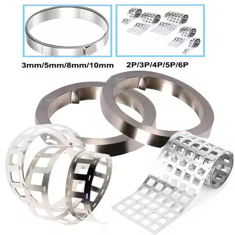 1-10meter 1P-4P Nickel Strip For Li 18650 Battery Spot Welding Machine Welder Equipment Nickel Belt 