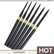 Paint By Number Kit 6Pcs Acrylic Paint Brushes Set for Adults, Travel Fine Tip Detail Paintbrushes f