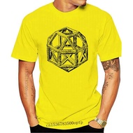 Man Clothing Rhombicuboctahedron Leonardo Da Vinci T Shirt S-5XL Freemasons Illuminati Secret Societ