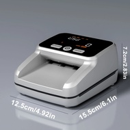 9902 PortableMoney Counter Counterfeit Bill Detector Automatic Money Detection By UV MG IR Image Pap