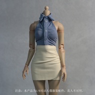 DMTOYS 1/6 Female Soldier Clothes Workplace Female Secretary Clothes Trendy Action Figure Costume Ac
