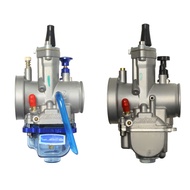 PWK 28 mm คาร์บูเคเหลี่ยมแท้คว้าน Keihin(เคฮิน) คาบุเคเหลี่ยม. ลูกเร่งชุบไม่ลอก รับประกันจูนนิ่งจูนง