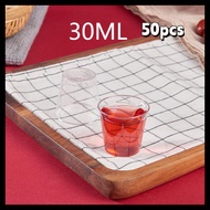 Classic Aviation Cups 50-Pack 30ml Disposable Shot Glasses for Wedding Bachelor Party Jello Shots