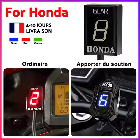 Motorcycle gear indicator For HONDA CBR600RR CBR650F CB600F Hornet NC750X CB500F CB500X CB400X CB400