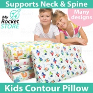 Childcare Pillow Kids Memory Foam Latex Contour Pillow Cover children Toddler Baby