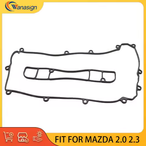AUTO ENGINE Valve Cover Gasket fit for MAZDA 3 5 6 CX-7 2.0L 2.3L L4 16V GAS petrol 2.0 2.3 L T MZR 