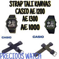 Casio AE1000 AE1200 W-218 W219 AE 1000 AE 1200 W-219 Canvas Strap CanvasNilon, fits and can be used 