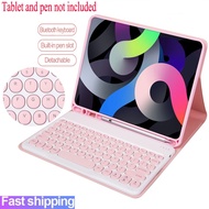 Case Keyboard For iPad 9.7 10.2 5th 6th 7th gen 8th 9th Generation for iPad Air 1 2 3 4 5 Pro 9.7 10.5 11 2020 2021 Wireless Bluetooth Keyboard Casing Cover