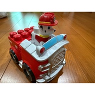 paw patrol Car blocks Can Play mega blocks.