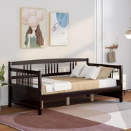 Harper & Bright Designs Full Daybed,wood Full Size Daybed With Wooden Slats Support, Daybed Sofa Bed