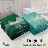 TB61-TB72 Kain Pasang Original Toyobo Cotton Japan Cotton Bidang 58 Price For 0.5m German Cotton Egy