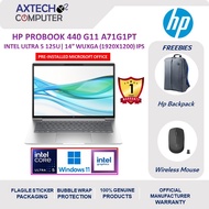 HP ProBook 440 G11 A71G1PT 14'' WUXGA Laptop Pike Silver ( CU5-125U, 8GB, 512GB SSD, Intel, W11P )