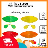 Cheap assembled mini 1m flute kite, can carry the d15 flute - Cho Lon. Store Store Store