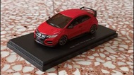全新EBBRO 1:43 Civic Type R Concept 2014