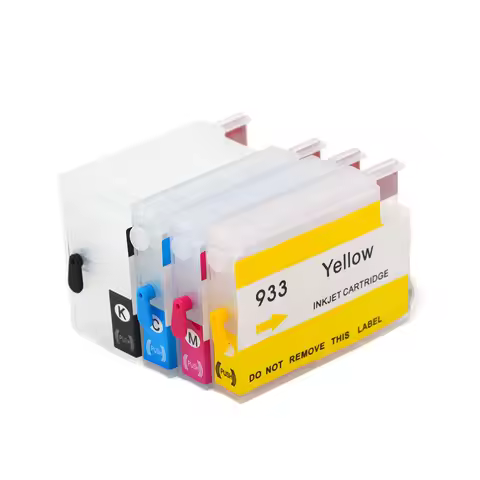 4Color HP932 933 Refillable Ink Cartridge with ARC Chip for HP OfficeJet 6100 6600 6700 7110 7610 76