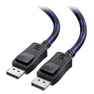 [VESA Certified] Cable Matters 9.8 ft Braided DisplayPort Cable 1.4, Support 8K 60Hz, 4K 144Hz (DisplayPort 1.4 Cable) with FreeSync, G-SYNC and HDR for Gaming Monitor, PC, RTX 3080/3090, RX 6800/6900