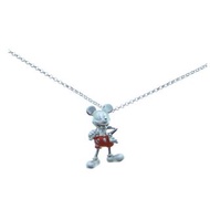 香港迪士尼 米奇 100週年 純銀 頸鏈