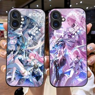 Wuthering Waves/Aemeath/Aemeath Glass Phone Case for iPhone/vvdd