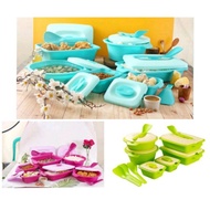 Prasmanan Set Aquamarine Biggy ( 1 Set Packing Kardus )