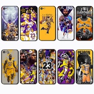 Soft black phone case for iPhone 5 5s 6 6s 6 Plus 7 SE FG12 LeBron James casing Anti fall protective