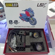 ไฟสปอร์ตไลท์ติดรถมอเตอร์ไซค์ รถยนต์ 2สี แสง ขาว+เหลือง รุ่น OAK L6K-D2 13Watt +13Watt 12V/24V 1800