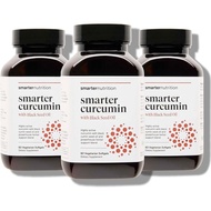 Smarter Nutrition Curcumin Softgels - Vegan High Absorption 400 mg Curcumin Supplement Standardized 