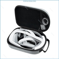 VIVI VR Headset Storage Hand Bag Shockproof Virtual Reality Travel Pouch for Pico 4