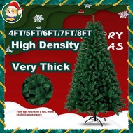 (WY) Berry Large Christmas Tree Decoration 4Ft 5Ft 6Ft 7Ft 8Ft Xmas Tree Holiday Decoration Tree Set